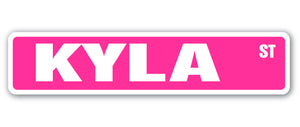 KYLA Street Sign