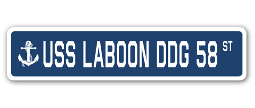 USS Laboon Ddg 58 Street Vinyl Decal Sticker