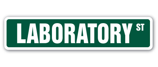 Laboratory Street Vinyl Decal Sticker