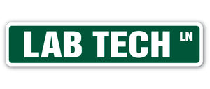 Lab Tech Street Vinyl Decal Sticker