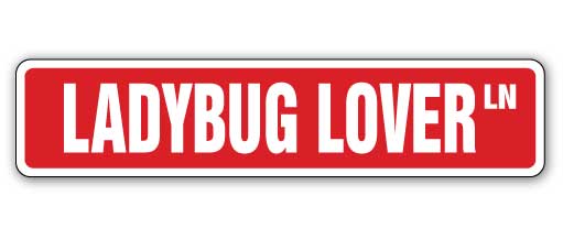 Ladybug Lover Street Vinyl Decal Sticker