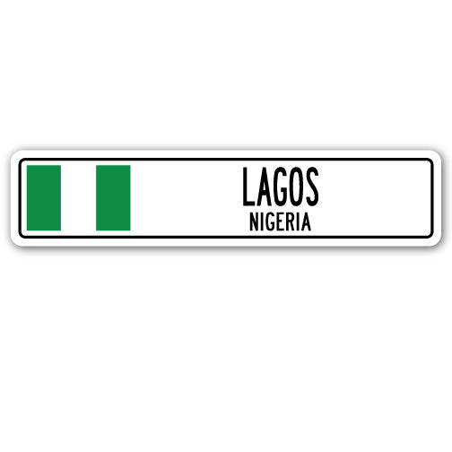 LAGOS, NIGERIA Street Sign