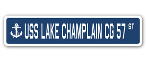 USS Lake Champlain Cg 57 Street Vinyl Decal Sticker