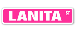 LANITA Street Sign