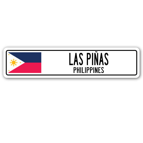 LAS PIÃƒâ€˜AS, PHILIPPINES Street Sign
