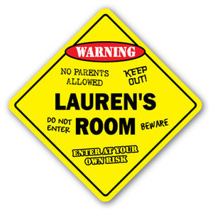 Lauren's Room Vinyl Decal Sticker