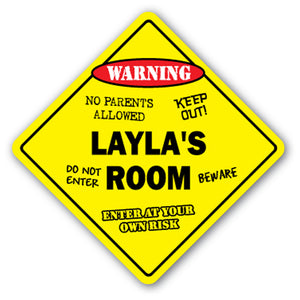 Layla's Room Vinyl Decal Sticker
