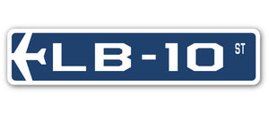 LB-10 Street Sign