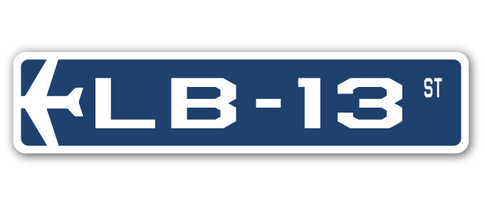 LB-13 Street Sign