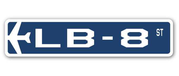 LB-8 Street Sign