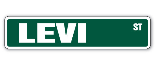 LEVI Street Sign