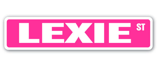 Lexie Street Vinyl Decal Sticker