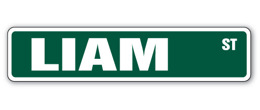 Liam Street Vinyl Decal Sticker