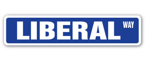 Liberal Street Vinyl Decal Sticker