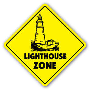 Lighthouse Zone Vinyl Decal Sticker