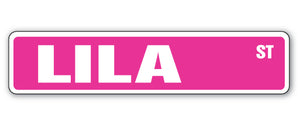 LILA Street Sign