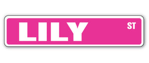 Lily Street Vinyl Decal Sticker