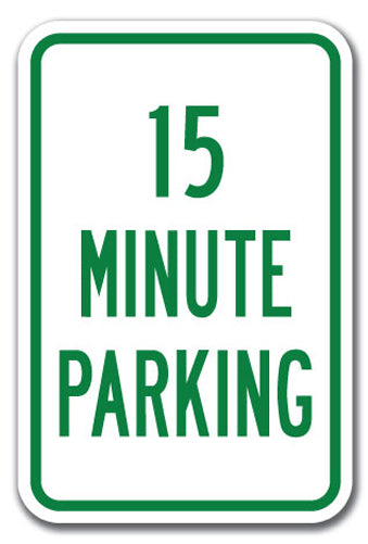 15 Minute Parking