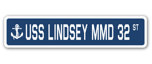 USS Lindsey Mmd 32 Street Vinyl Decal Sticker