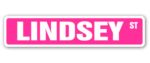 Lindsey Street Vinyl Decal Sticker