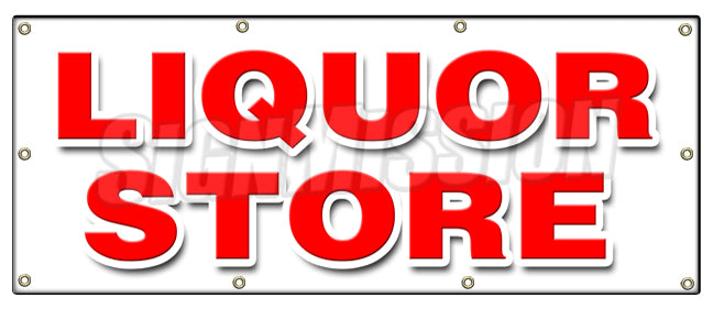 Liquor Store Banner