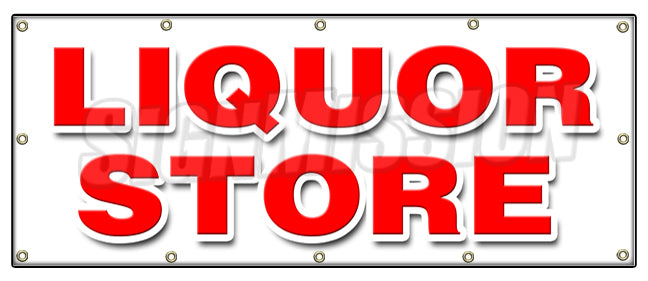 Liquor Store Banner