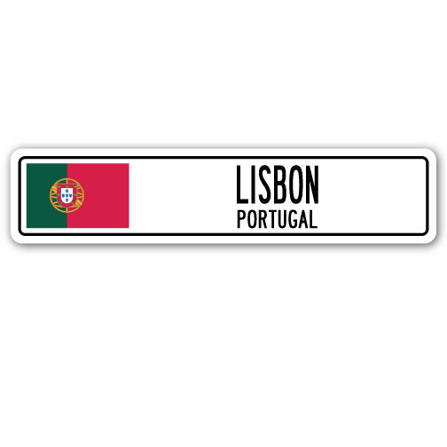 Lisbon, Portugal Street Vinyl Decal Sticker