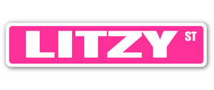 LITZY Street Sign