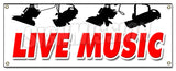 Live Music Banner
