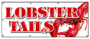 Lobster Tails Banner
