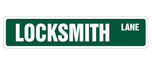 Locksmith Street Vinyl Decal Sticker