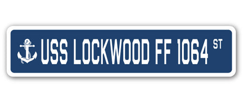 USS Lockwood Ff 1064 Street Vinyl Decal Sticker