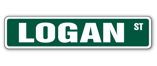 Logan Street Vinyl Decal Sticker