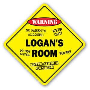 Logan's Room Vinyl Decal Sticker