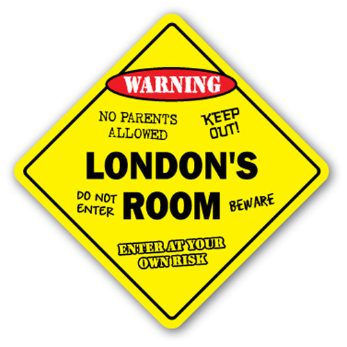 London's Room Vinyl Decal Sticker