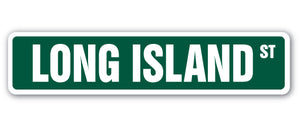 Long Island Street Vinyl Decal Sticker