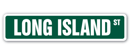 Long Island Street Vinyl Decal Sticker