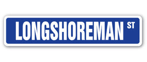 Longshoreman Street Vinyl Decal Sticker