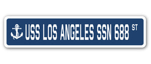 USS Los Angeles Ssn 688 Street Vinyl Decal Sticker