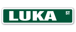 Luka Street Vinyl Decal Sticker