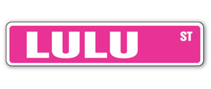 Lulu Street Vinyl Decal Sticker