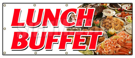 Lunch Buffet Banner