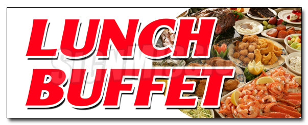 Lunch Buffet Decal
