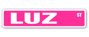 Luz Street Vinyl Decal Sticker