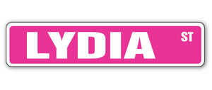 Lydia Street Vinyl Decal Sticker