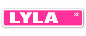 Lyla Street Vinyl Decal Sticker