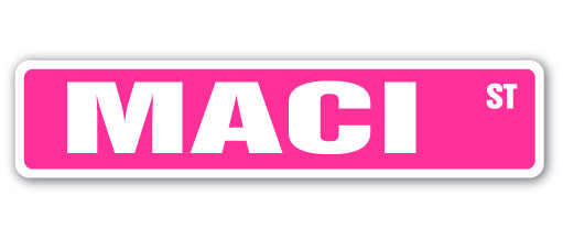 Maci Street Vinyl Decal Sticker