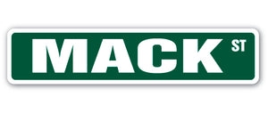 Mack Street Vinyl Decal Sticker