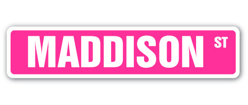 Maddison Street Vinyl Decal Sticker