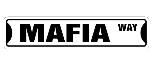 Mafia Street Vinyl Decal Sticker